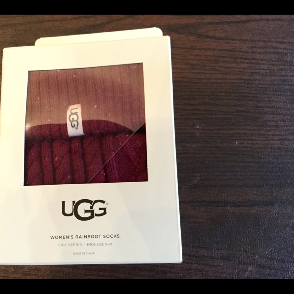 UGG rain boot socks